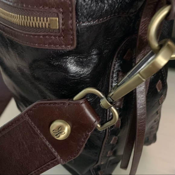 HOBO Leather Messenger Bag - Picture 5 of 14